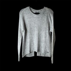 Abercrombie & Fitch Light Gray Grey Sweater - Small BRAND NEW Medium